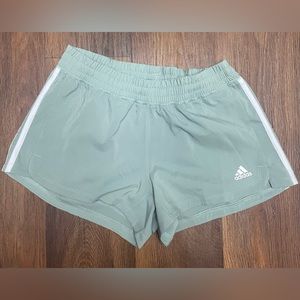Adidas Sage Green Womens Workout Shorts